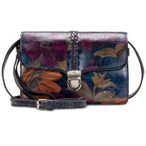 Patricia Nash Bianco Braided Crossbody Organizer